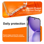 IMAK for Oppo Reno16 Pro 5G (Global) / Oppo Reno16 5G (Global) Magnetic Case Airbag Shockproof Protection TPU Phone Cover