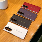 For Samsung Galaxy Z Fold7 5G Case Dual Axis Hinge Electroplated Litchi Texture Leather + PC + TPU Phone Cover
