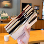 For Samsung Galaxy Z Fold7 5G Case Dual Axis Hinge Electroplated Litchi Texture Leather + PC + TPU Phone Cover