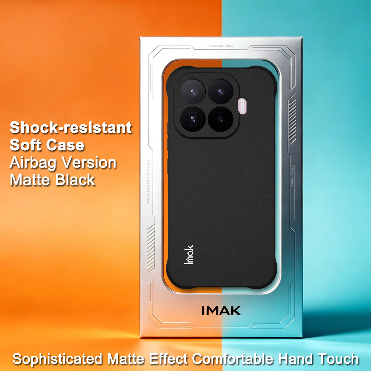 IMAK for Xiaomi 17T Case TPU Phone Cover Airbag Shockproof Protection