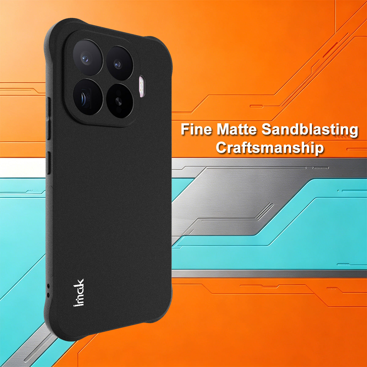 IMAK for Xiaomi 17T Case TPU Phone Cover Airbag Shockproof Protection