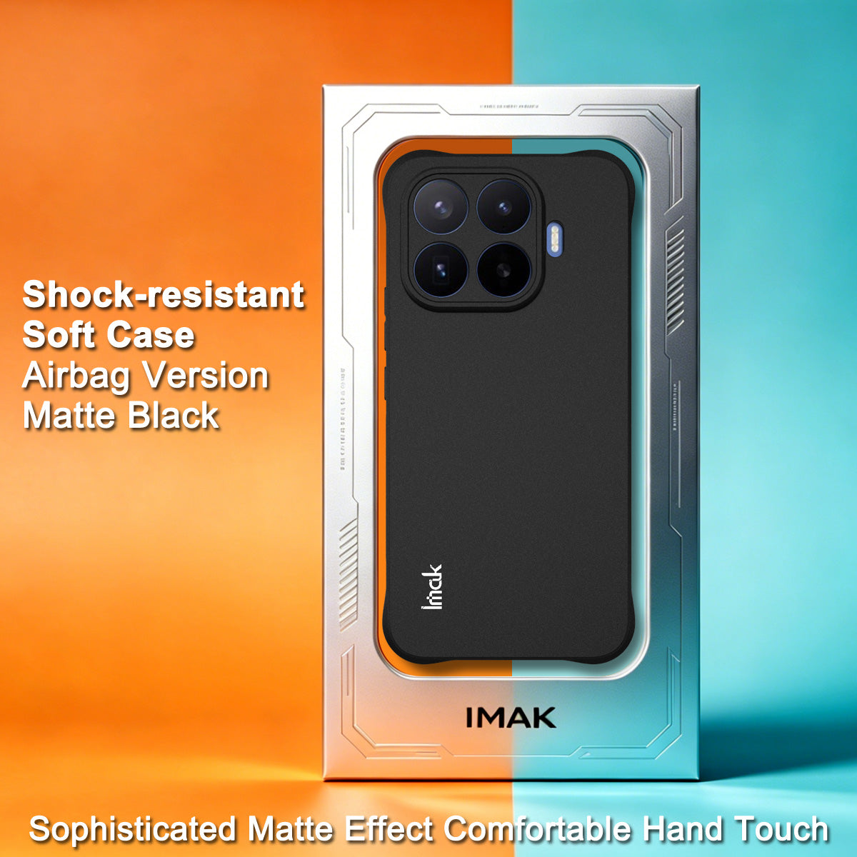 IMAK for Xiaomi 17T Pro Case TPU Phone Cover Airbag Shockproof Protection