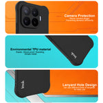 IMAK for Xiaomi 17T Pro Case TPU Phone Cover Airbag Shockproof Protection