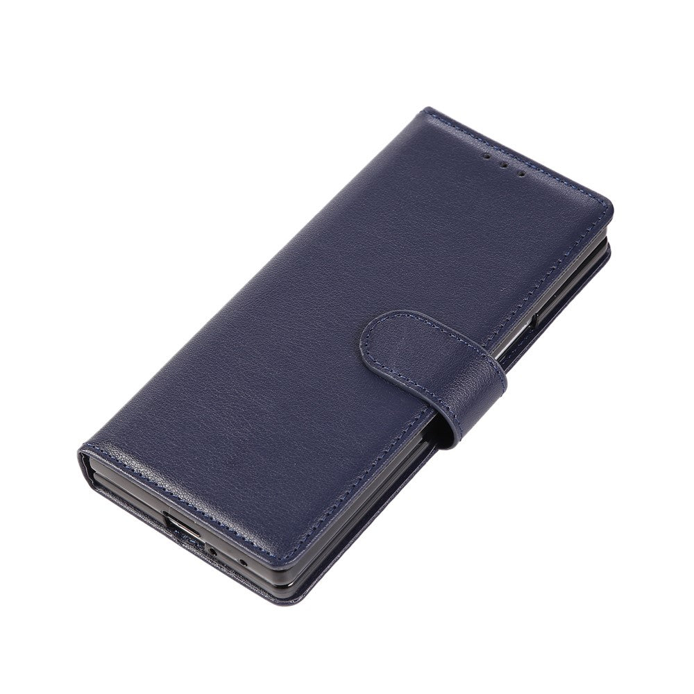 For Samsung Galaxy Z Fold8 Ultra Case Magnetic Clasp PU Leather Phone Cover with Card Slot