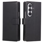 For Samsung Galaxy Z Fold8 Ultra Case Magnetic Clasp PU Leather Phone Cover with Card Slot