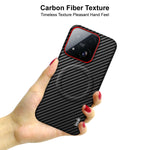 IMAK for Xiaomi 17 Max Ruiyi Series Magnetic Case Carbon Fiber Texture Leather + PC Phone Cover