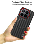 IMAK til Xiaomi 17T Ruiyi Series Magnetisk Cover Kulfibertekstur Læder + PC Telefoncover
