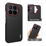 IMAK for Xiaomi 17T Pro Ruiyi Series Case Carbon Fiber Texture Leather + PC Protective Cover