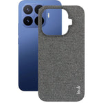 IMAK for Xiaomi 17T Ruiyi Series Case Fabric Texture Leather + PC Phone Back Cover