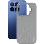 IMAK for Xiaomi 17T Ruiyi Series Case Fabric Texture Leather + PC Phone Back Cover