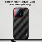 IMAK for Xiaomi 17 Max Ruiyi Series Case Carbon Fiber Texture Leather + PC Protective Cover