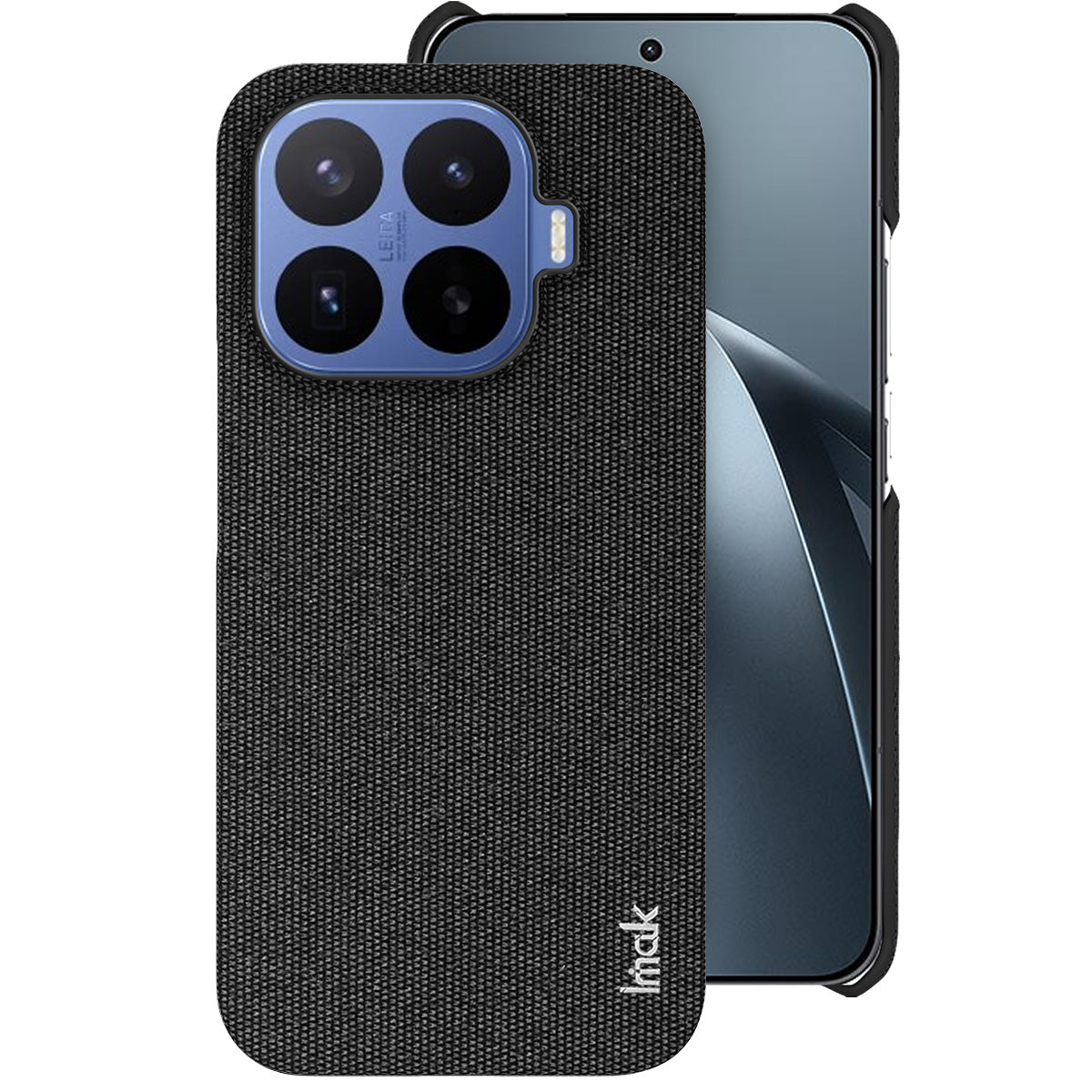 IMAK for Xiaomi 17T Pro Ruiyi Series Case Fabric Texture Leather + PC Phone Back Cover