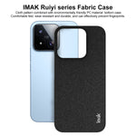 IMAK for Xiaomi 17 Max Ruiyi Series Case Fabric Texture Leather + PC Phone Back Cover