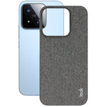 IMAK for Xiaomi 17 Max Ruiyi Series Case Fabric Texture Leather + PC Phone Back Cover