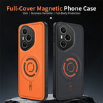 WANLONFENG til Honor 400 Pro 5G (Global) KJB Series Magnetisk Cover Tech Fabric Texture PC+TPU Stødsikkert Telefoncover