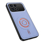 WANLONFENG for Xiaomi Poco F8 Pro 5G / Xiaomi Redmi K90 5G KJB Series Magnetic Case Tech Fabric Texture PC+TPU Shockproof Phone Cover