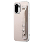 Adjustable Wrist Strap Case for OnePlus 15R 5G / Ace 6 5G / Ace 6T 5G Leather + PC + TPU Phone Cover