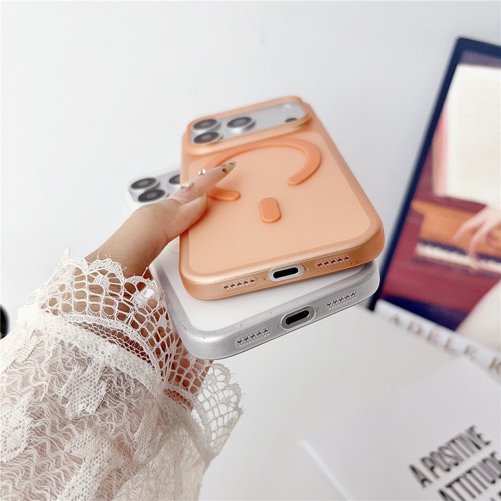 Til iPhone 18 Pro / 17 Pro Magnetisk Cover Mat Ultratyndt PP Stødsikkert Telefoncover
