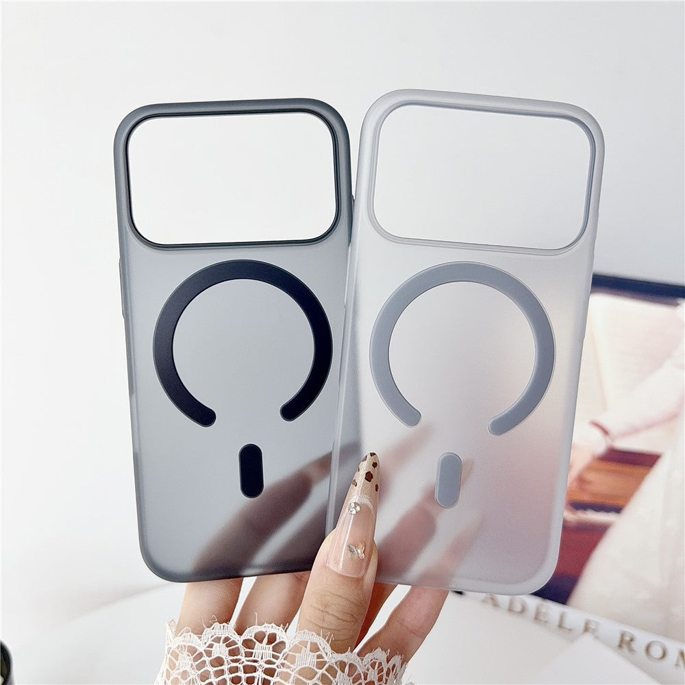Til iPhone 18 Pro / 17 Pro Magnetisk Cover Mat Ultratyndt PP Stødsikkert Telefoncover
