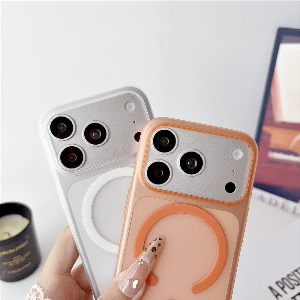 Til iPhone 18 Pro / 17 Pro Magnetisk Cover Mat Ultratyndt PP Stødsikkert Telefoncover