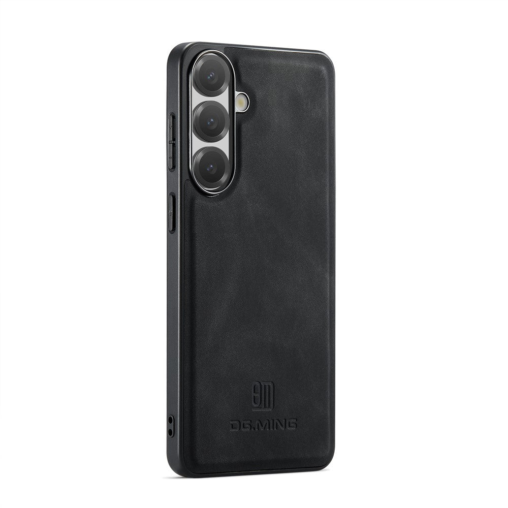 DG.MING For Samsung Galaxy A24 4G (162.1mm) Case PU Leather Covered PC + TPU Hybrid Phone Shell
