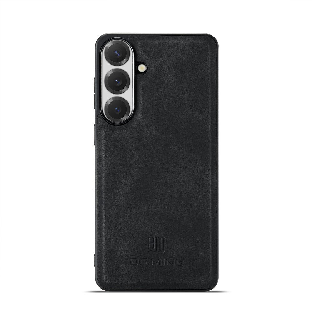 DG.MING For Samsung Galaxy A24 4G (162.1mm) Case PU Leather Covered PC + TPU Hybrid Phone Shell