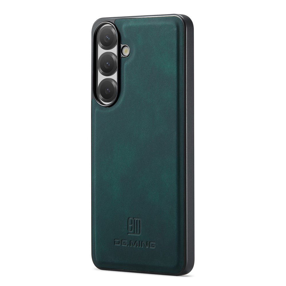 DG.MING For Samsung Galaxy A24 4G (162.1mm) Case PU Leather Covered PC + TPU Hybrid Phone Shell