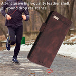 For Oppo Reno15 F 5G Case Leather Wallet Flip Phone Cover with Hardware Decor