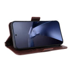 Lædercover til Xiaomi 17T med magnetisk lukning, pungcover og skulderrem