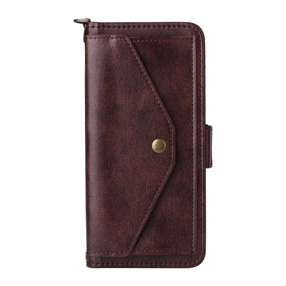 Lædercover til Xiaomi 17T med magnetisk lukning, pungcover og skulderrem
