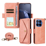 Lædercover til Xiaomi 17T med magnetisk lukning, pungcover og skulderrem