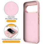 Til Google Pixel 11 / 11 Pro / 10 / 10 Pro / 9 / 9 Pro magnetisk etui med roterende ringstativ TPU + PC bagcover
