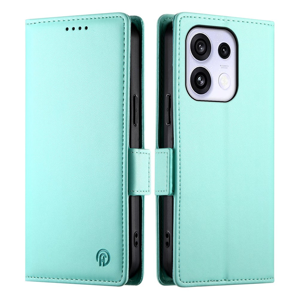 For Oppo Reno16 F 5G / Reno16 FS 5G Stand Case PU Leather Wallet Phone Cover