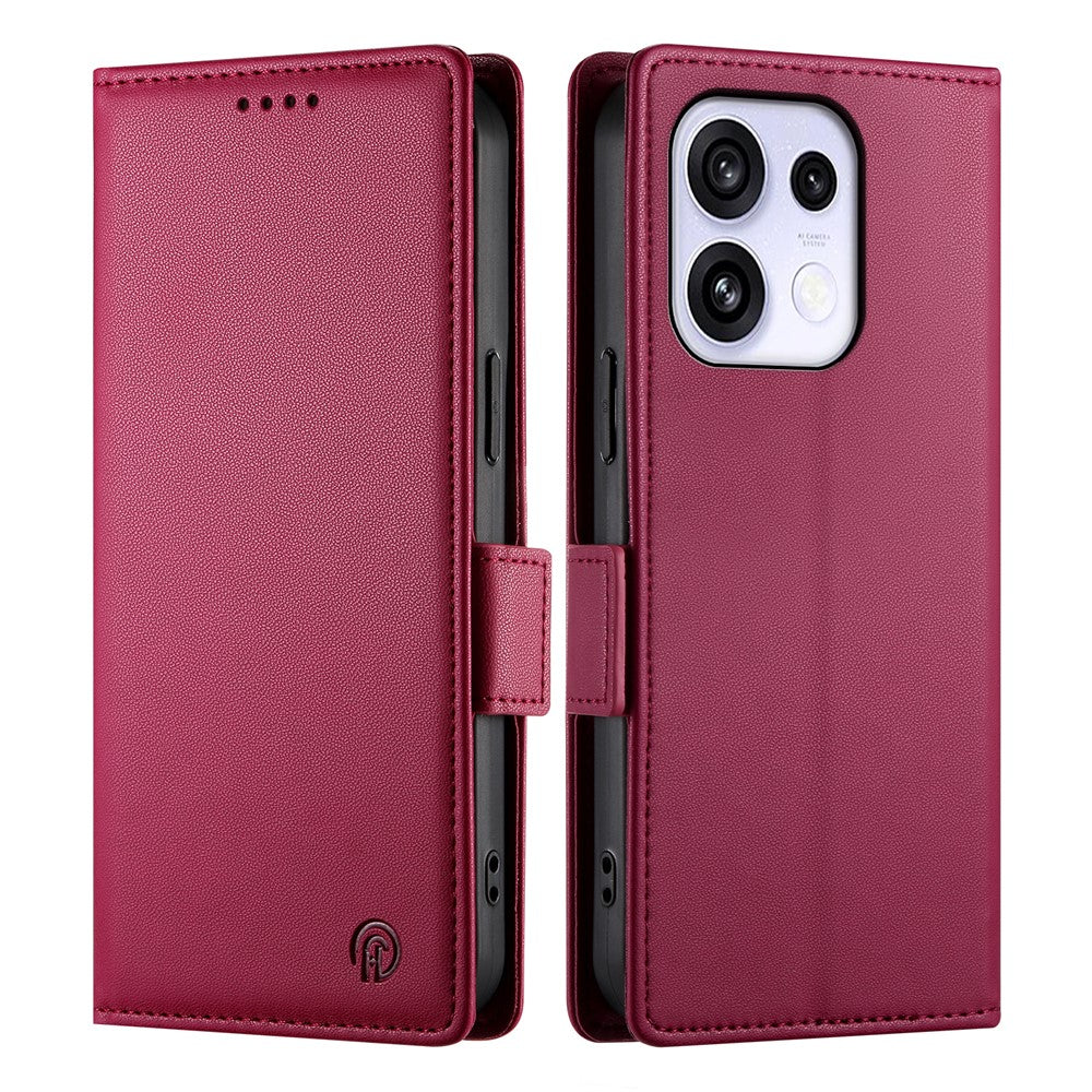 For Oppo Reno16 F 5G / Reno16 FS 5G Stand Case PU Leather Wallet Phone Cover