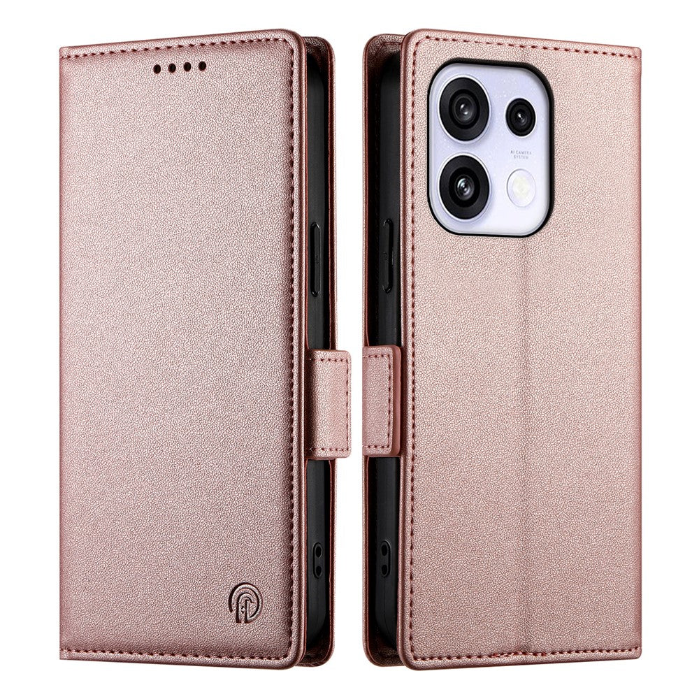 For Oppo Reno16 F 5G / Reno16 FS 5G Stand Case PU Leather Wallet Phone Cover