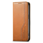 Til Samsung Galaxy S26 FE Coverpung Tri-Color Syning Lædertelefoncover med Elastisk Håndrem