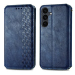 Til Samsung Galaxy S26 FE Cover Rhombus-præg PU Læder Pung Telefoncover