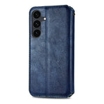 Til Samsung Galaxy S26 FE Cover Rhombus-præg PU Læder Pung Telefoncover