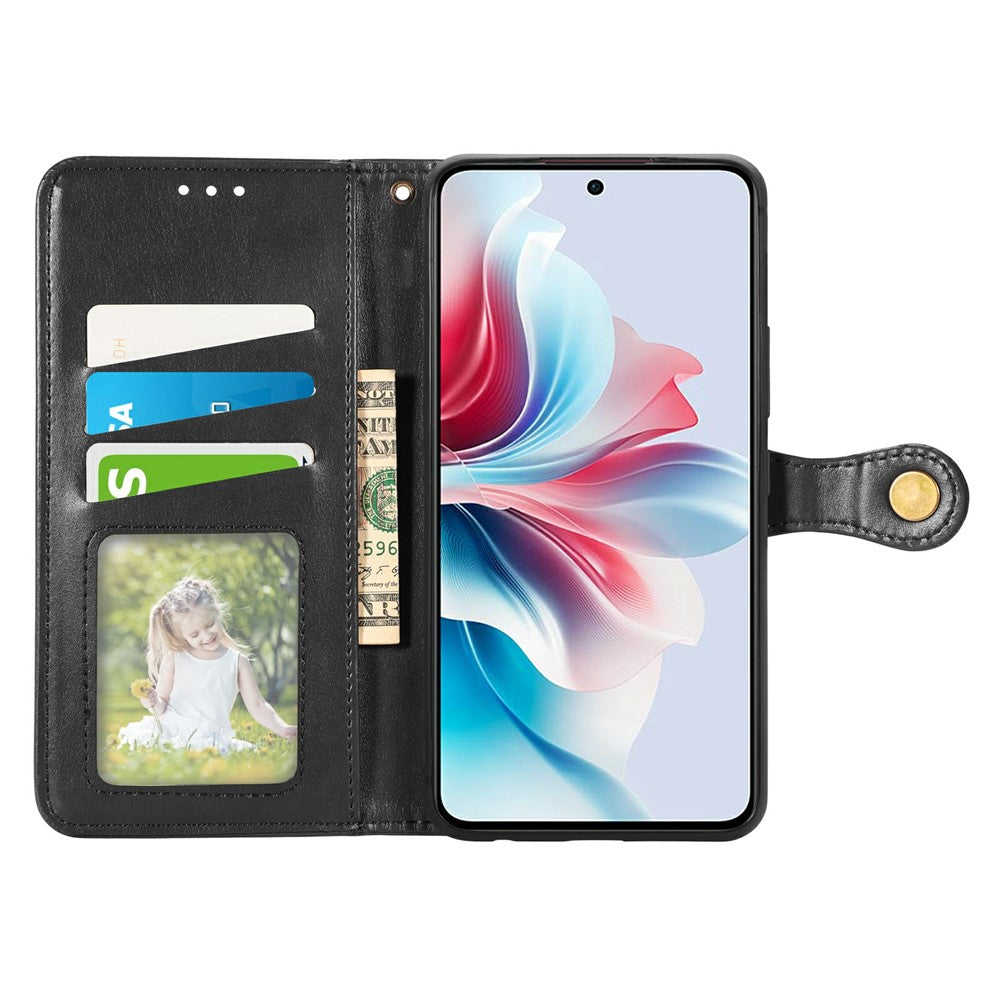 For Samsung Galaxy S26 FE Case Wallet Stand Leather Phone Cover with Wrist Strap