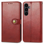 For Samsung Galaxy S26 FE Case Wallet Stand Leather Phone Cover with Wrist Strap