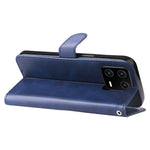 For Xiaomi 13 PU Leather Cases with Zipper Pocket Wallet Phone Cover Stand