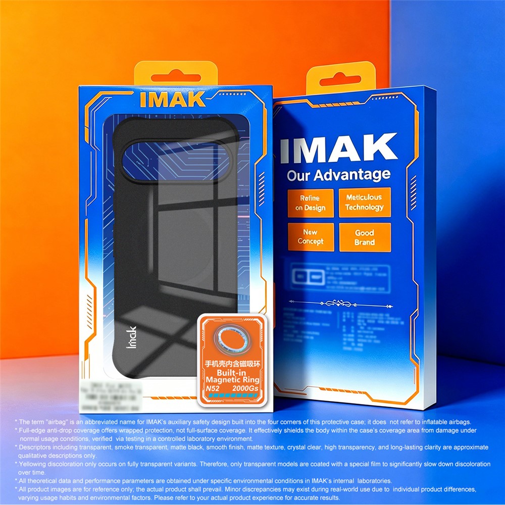 IMAK for Xiaomi 17T Pro Magnetic Case Shockproof Airbag TPU Phone Cover