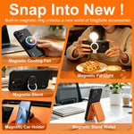 IMAK for Xiaomi 17T Pro Magnetic Case Shockproof Airbag TPU Phone Cover