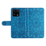 Anti-drop Phone Case For Xiaomi 13 Pro 5G, PU Leather Sunflower Imprinted Stand Wallet Protective Folio Flip Cover with Wrist Strap