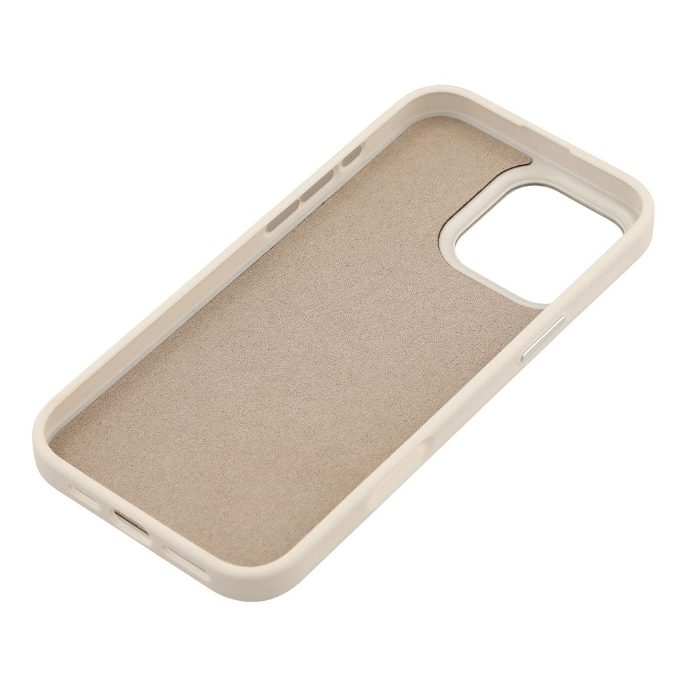 Til iPhone 16 Pro Max cover Læder + PC + TPU Beskyttende cover med kamerakontrolknap