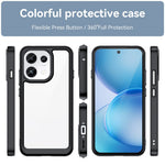 Phone Case For Oppo Reno16 F 5G  /  Reno16 FS 5G TPU + Acrylic Protective Clear Phone Cover