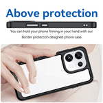 Phone Case For Oppo Reno16 F 5G  /  Reno16 FS 5G TPU + Acrylic Protective Clear Phone Cover