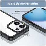Phone Case For Oppo Reno16 F 5G  /  Reno16 FS 5G TPU + Acrylic Protective Clear Phone Cover