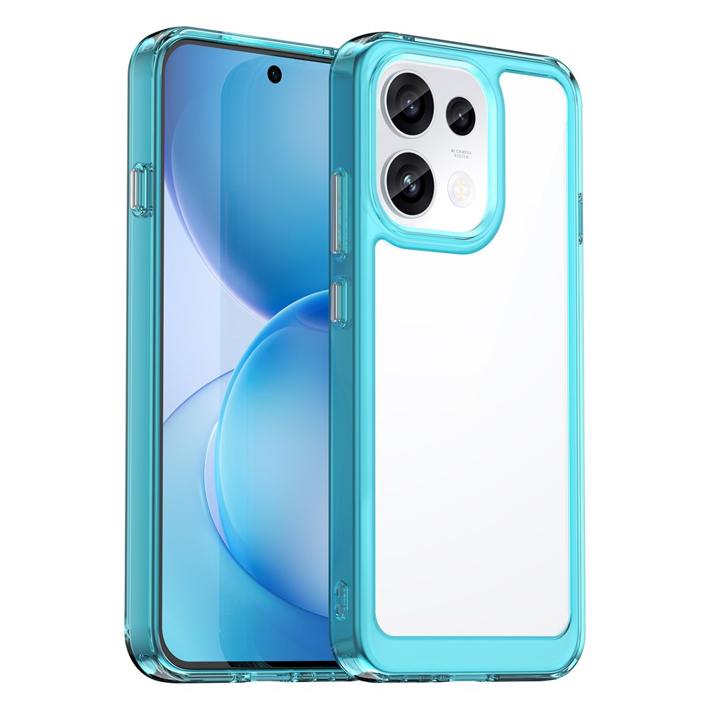 Phone Case For Oppo Reno16 F 5G  /  Reno16 FS 5G TPU + Acrylic Protective Clear Phone Cover