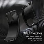 For Oppo Reno16 Pro 5G (Global) / Reno16 5G (Global) TPU Case Protective Phone Cover Carbon Fiber Texture Brushed